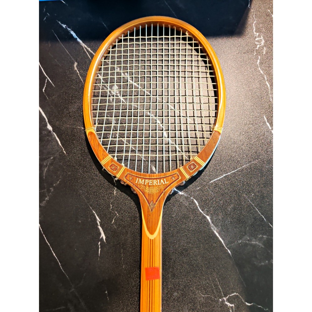 TAD Imperial Wooden Tennis Racquet 85 in² Head, 4 3/8" Grip Size